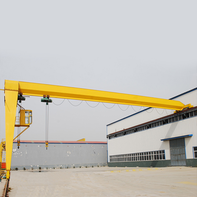 single girder semi gantry crane